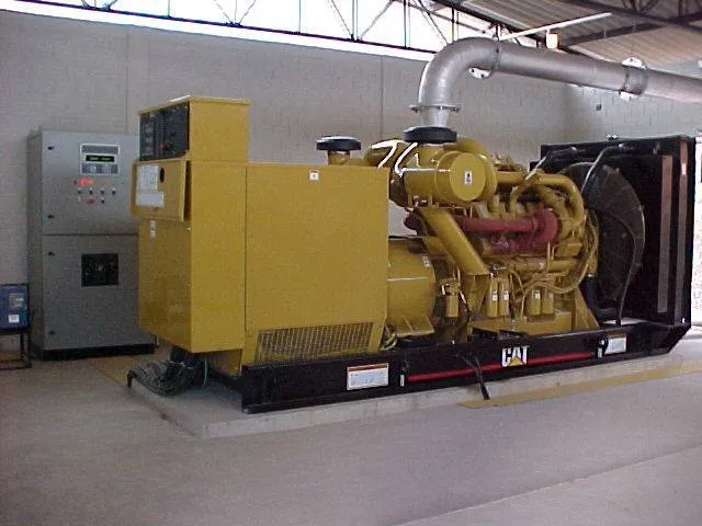 Grupo gerador industrial